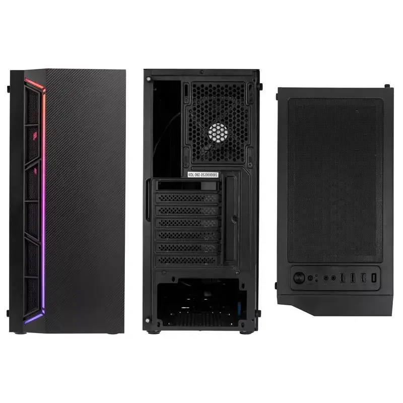 PC skriňa Kolink Inspire K7 ARGB Midi Tower čierna