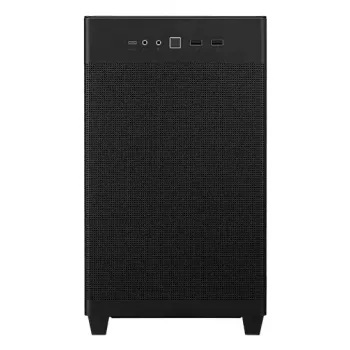PC skriňa ASUS Prime AP201 MicroATX Mini Tower čierna — podporuje microATX, max. GPU 338 mm, výška CPU chladiča 170 mm, 3x 3,5-palcové pozície, USB-A 2x, USB-C 1x
