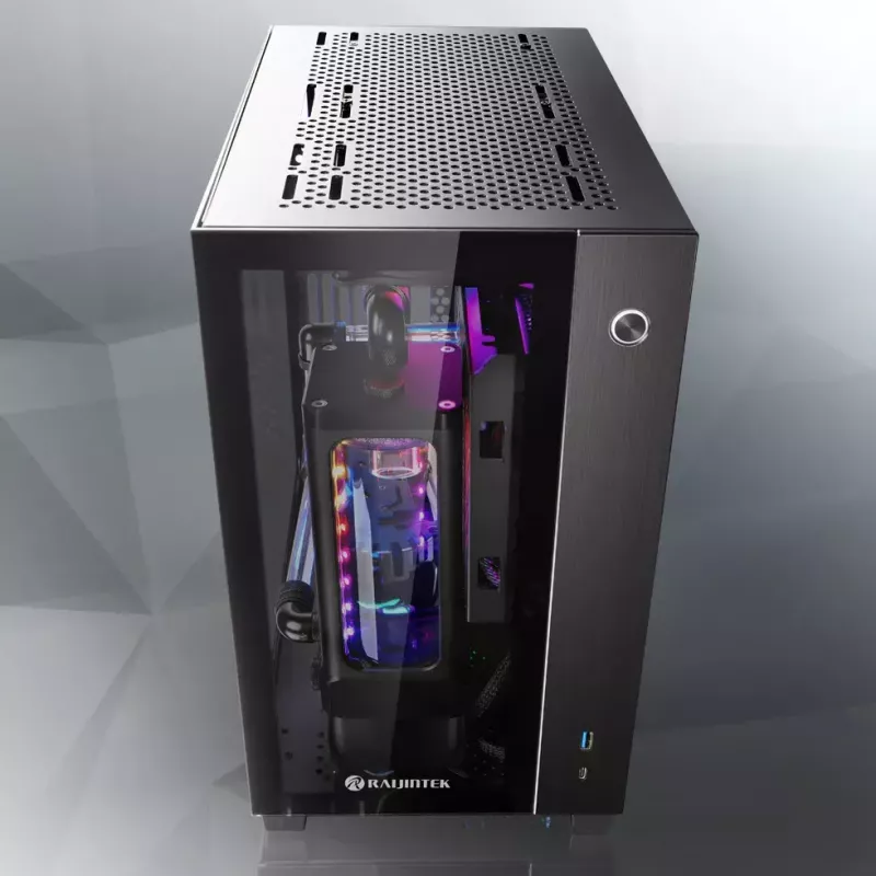 PC skriňa RAIJINTEK PAEAN Mini Mini Tower čierna