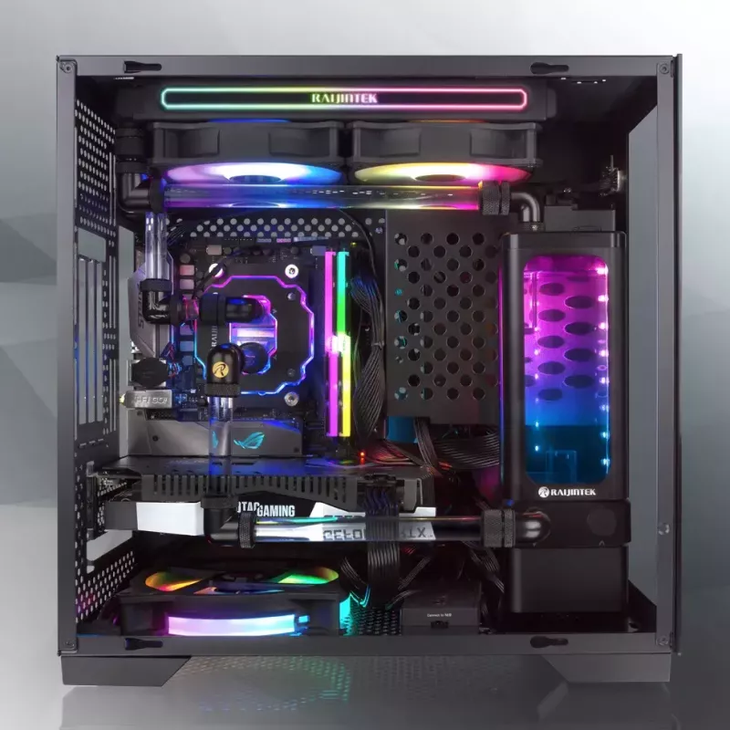 PC skriňa RAIJINTEK PAEAN Mini Mini Tower čierna