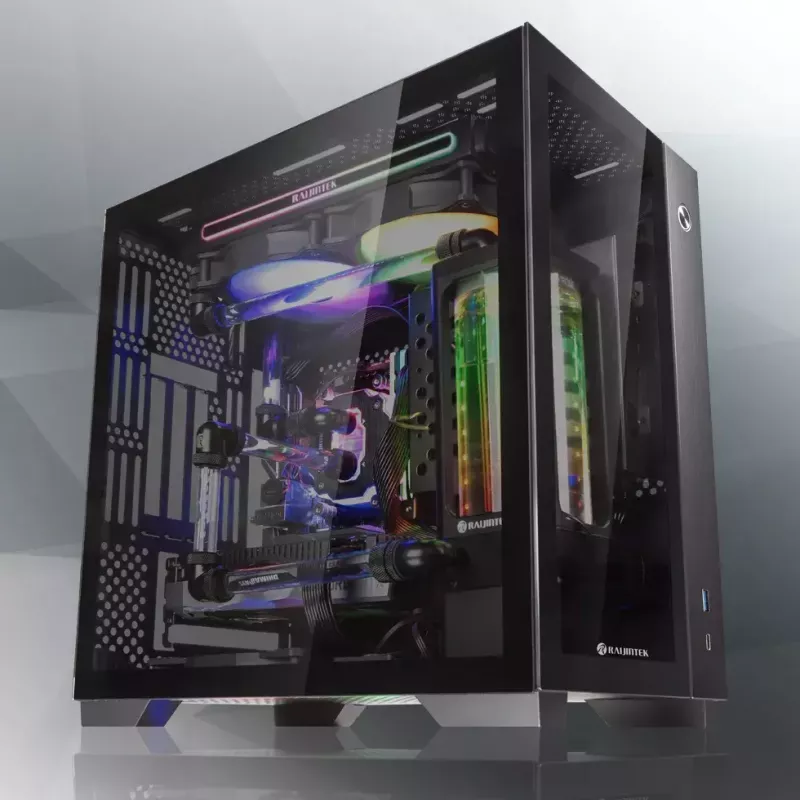 PC skriňa RAIJINTEK PAEAN Mini Mini Tower čierna