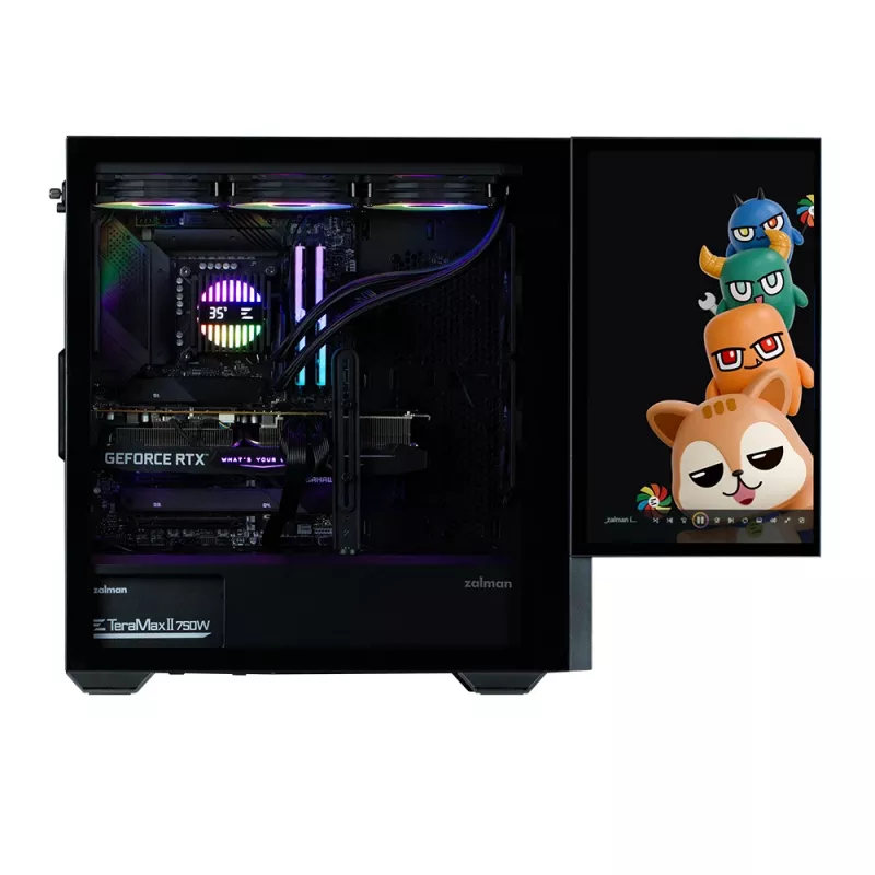 PC skriňa Zalman Z10 DS Midi Tower čierna