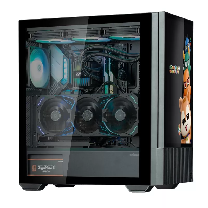 PC skriňa Zalman Z10 DS Midi Tower čierna