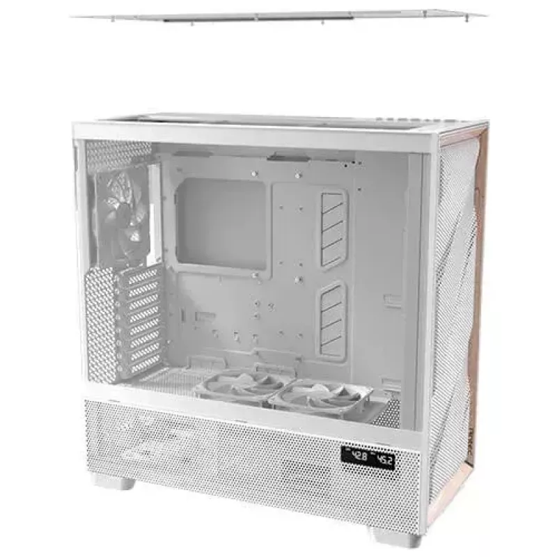 PC skriňa Antec FLUX PRO White EUV Full Tower biela