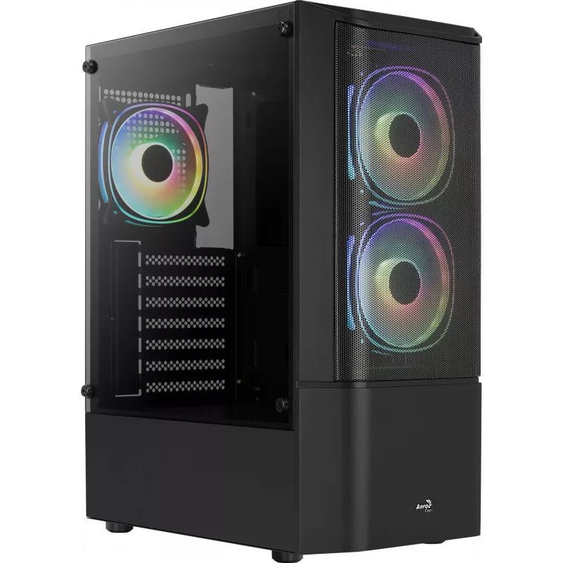 PC skriňa Aerocool Quantum Mesh Midi Tower čierna