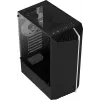 Aerocool Bionic V2 (PGS Bionic-G-BK-v2) počítačová skriňa Midi Tower, ATX, RGB, tvrdené sklo, čierna