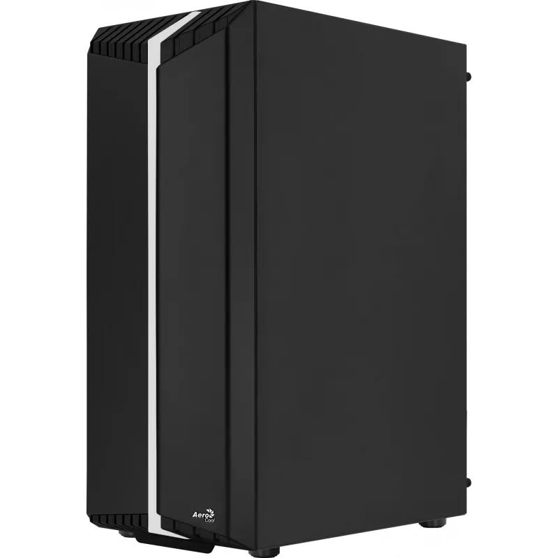 Aerocool Bionic V2 (PGS Bionic-G-BK-v2) počítačová skriňa Midi Tower, ATX, RGB, tvrdené sklo, čierna