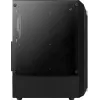 Aerocool Bionic V2 (PGS Bionic-G-BK-v2) počítačová skriňa Midi Tower, ATX, RGB, tvrdené sklo, čierna