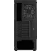 Aerocool Bionic V2 (PGS Bionic-G-BK-v2) počítačová skriňa Midi Tower, ATX, RGB, tvrdené sklo, čierna