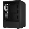 Aerocool Bionic V2 (PGS Bionic-G-BK-v2) počítačová skriňa Midi Tower, ATX, RGB, tvrdené sklo, čierna