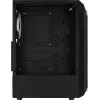 Aerocool Bionic V2 (PGS Bionic-G-BK-v2) počítačová skriňa Midi Tower, ATX, RGB, tvrdené sklo, čierna