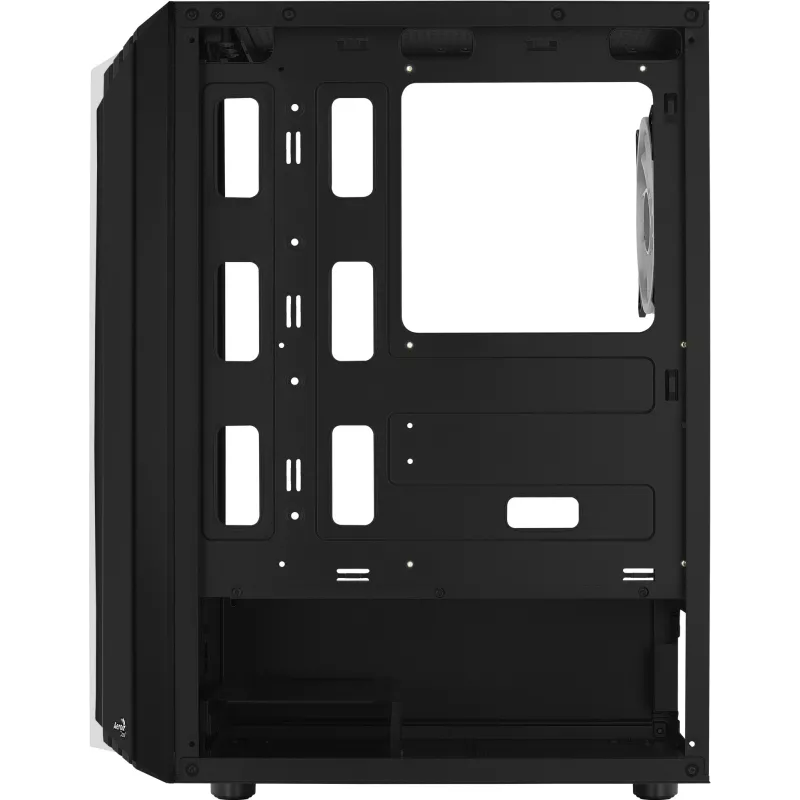 Aerocool Bionic V2 (PGS Bionic-G-BK-v2) počítačová skriňa Midi Tower, ATX, RGB, tvrdené sklo, čierna