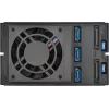 SilverStone SST-FS303-12G 3-pozíciový vymeniteľný rám pre disky 3,5 palca, čierny