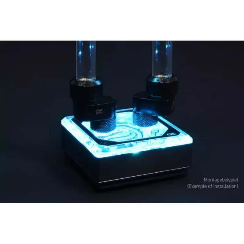 Alphacool Eiszapfen 17602 G1/4 predlžovací kus s posunom, 16 mm, otočný, vonkajší závit na vnútorný, chróm