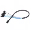 Kábel Silverstone CPS05 0,5 m Mini-SAS SFF-8643 na SATA 7-Pin