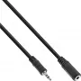 InLine audio kábel 3,5mm stereo konektor samec / konektor samica 1,5m