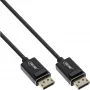 InLine DisplayPort 2.0 kábel, 8K4K UHBR, čierny, zlaté kontakty, 1m