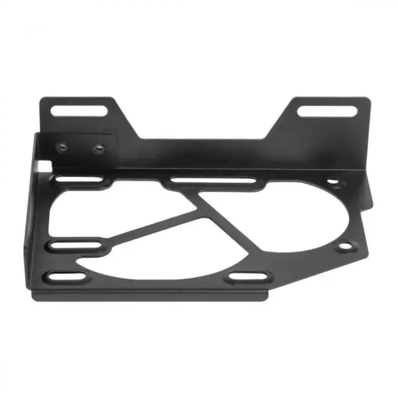 Montážna sada Silverstone FDP01 oceľ čierna 92x142x35mm