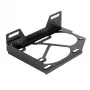 Montážna sada Silverstone FDP01 oceľ čierna 92x142x35mm