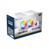 All-in-One kvapalinový chladič Silverstone SST-PF240W-ARGB-V2 12 cm biely