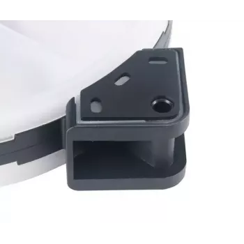 Ventilátor Akasa Vegas TLY 14 cm čierny priesvitný