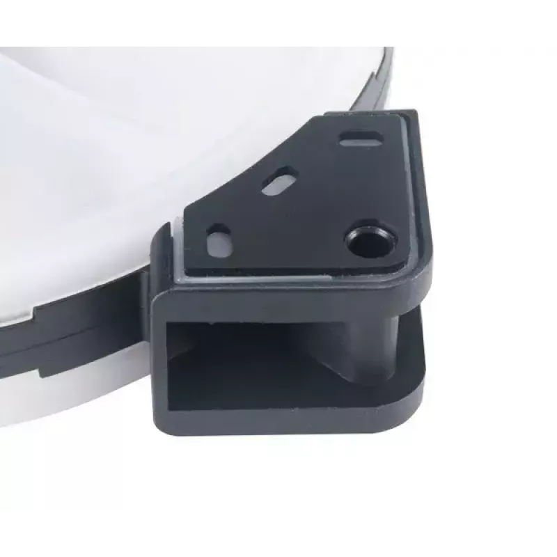 Ventilátor Akasa Vegas TLY 14 cm čierny priesvitný
