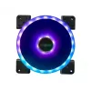 Ventilátor Akasa Vegas TLY 14 cm čierny priesvitný
