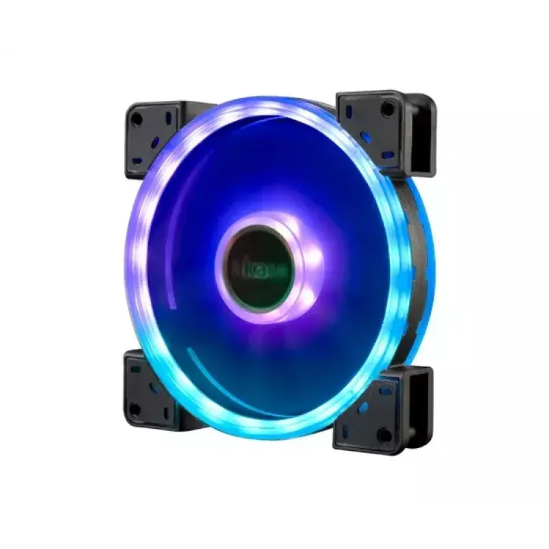 Ventilátor Akasa Vegas TLY 14 cm čierny priesvitný