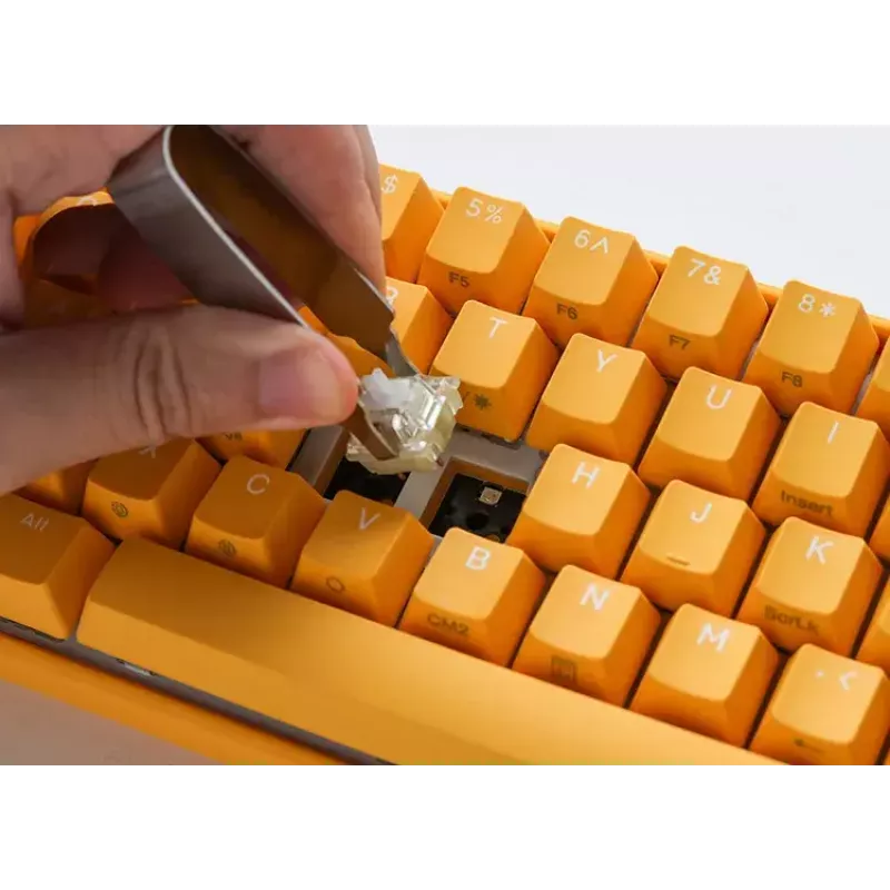Ducky One 3 žltá Mini klávesnica, herná, USB, mechanická, RGB LED