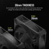 Ventilátor Corsair RS120 MAX 12 cm čierny 2000 U/min 4,2 mmH2O