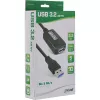 InLine USB3.2 Gen.1 aktívny opakovač kábel Type-A konektor samec / konektor samica, čierny, 5m