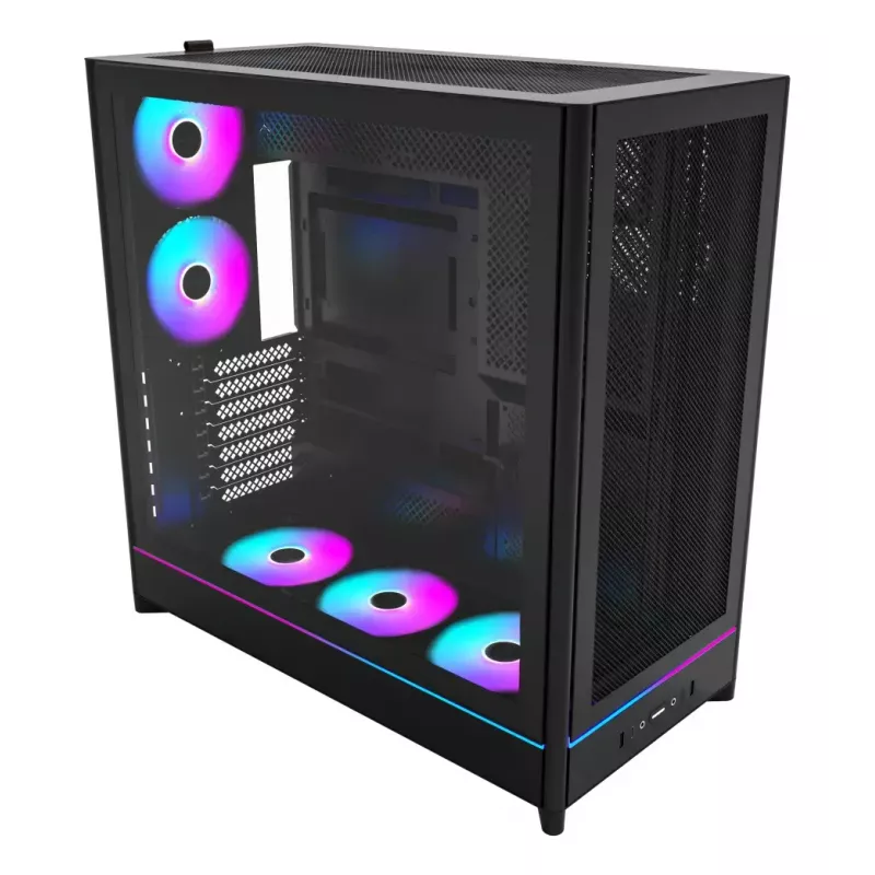 PC skriňa Montech HS01 PRO Midi Tower čierna
