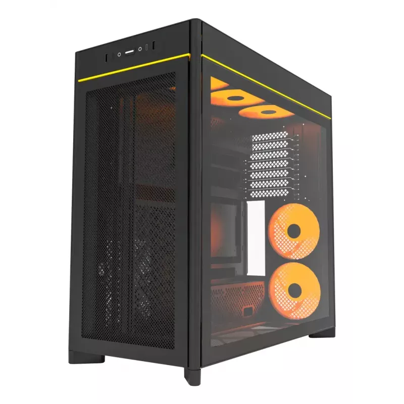 PC skriňa Montech HS01 PRO Midi Tower čierna