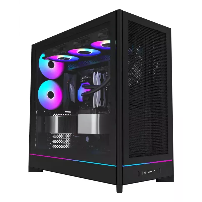 PC skriňa Montech HS01 PRO Midi Tower čierna