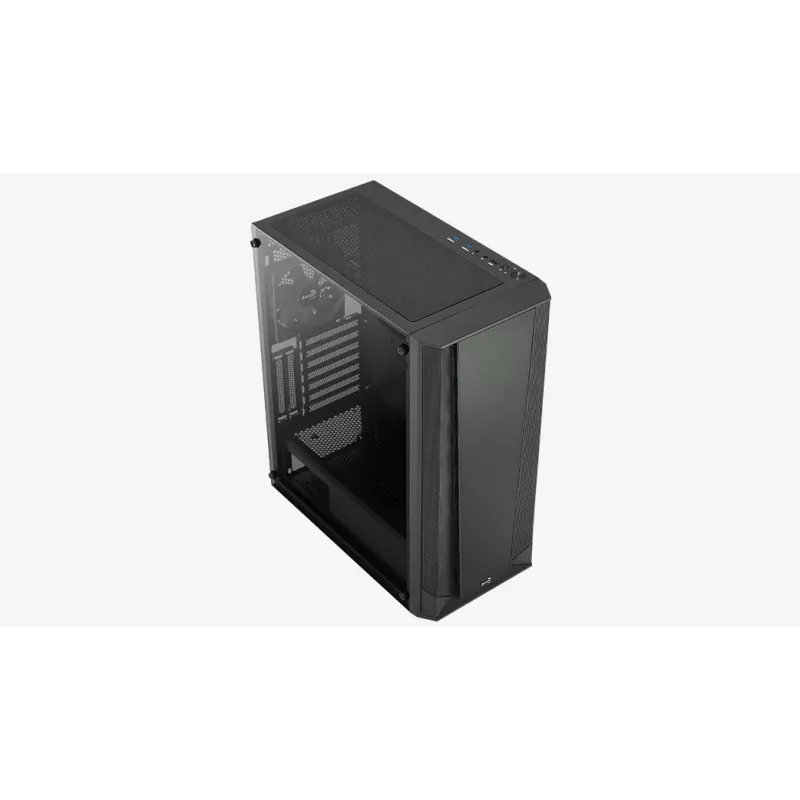 PC skriňa Aerocool Prism-G-BK-v1 Midi Tower čierna