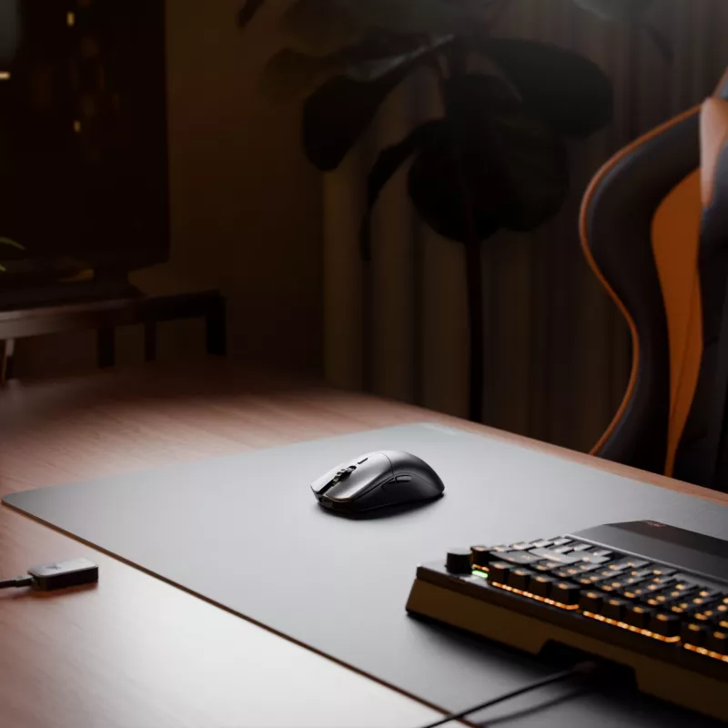 Bezdrôtová herná myš GLORIOUS Series 2 PRO (pre pravákov) – 26 000 DPI, RF Wireless + USB‑C, 4K/8K Hz, 6 tlačidiel, čierna