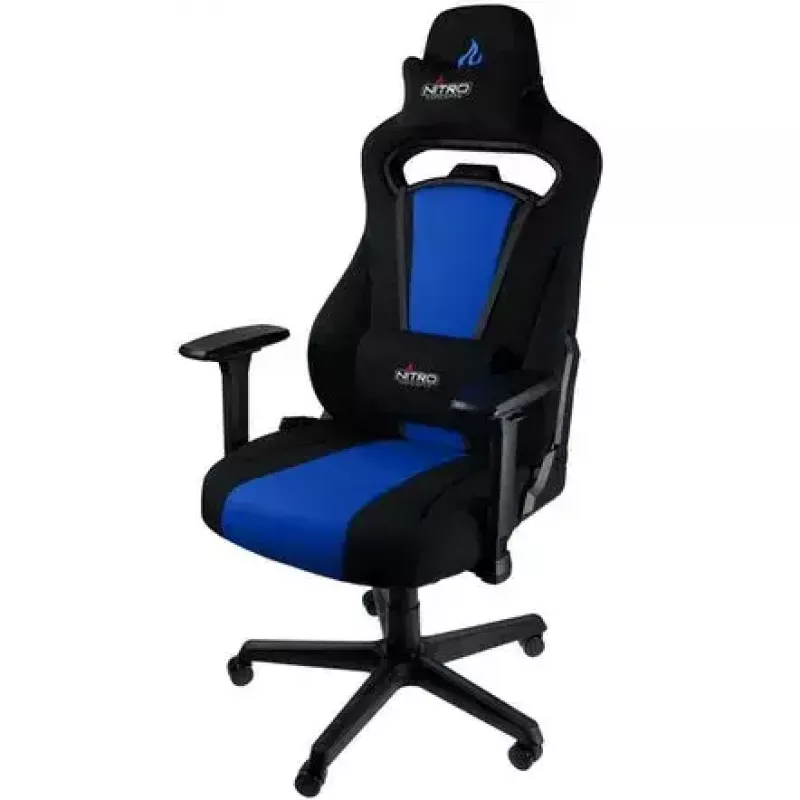 Čalúnené sedadlo Nitro Concepts E250 čierna modrá výškovo nastaviteľné