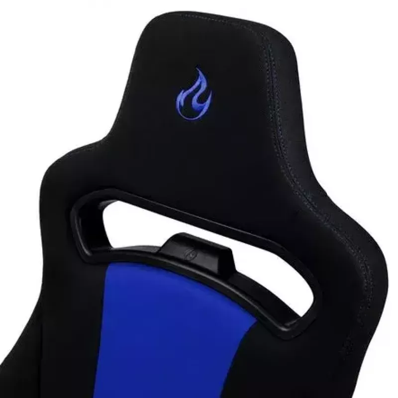 Čalúnené sedadlo Nitro Concepts E250 čierna modrá výškovo nastaviteľné