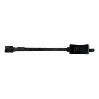 SilverStone SST-CPF05 PWM kábel na zníženie otáčok ventilátora, 10 cm, balenie 2 ks, čierna