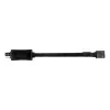 SilverStone SST-CPF05 PWM kábel na zníženie otáčok ventilátora, 10 cm, balenie 2 ks, čierny