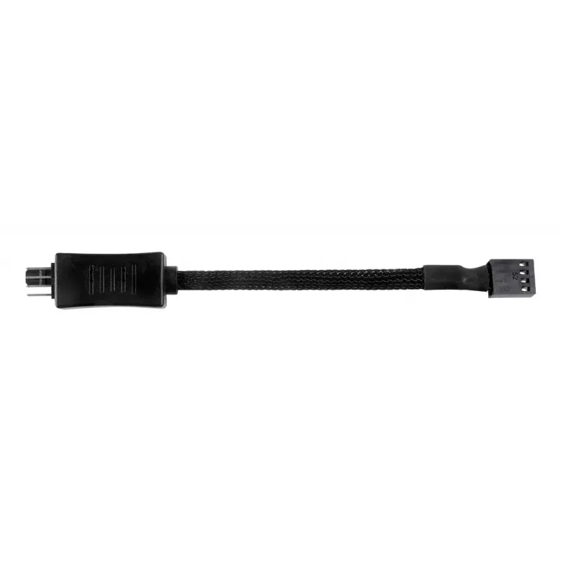 SilverStone SST-CPF05 PWM kábel na zníženie otáčok ventilátora, 10 cm, balenie 2 ks, čierny