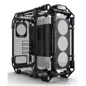 PC skriňa Alphacool Apex Skeleton Full Tower čierna