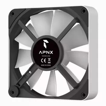 Ventilátor APNX FP2-120 PWM ARGB maximálny prietok vzduchu 83.87 cfm biely