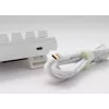 Ducky DKON2061ST klávesnica USB QWERTY US International biela Mini mechanická RGB LED