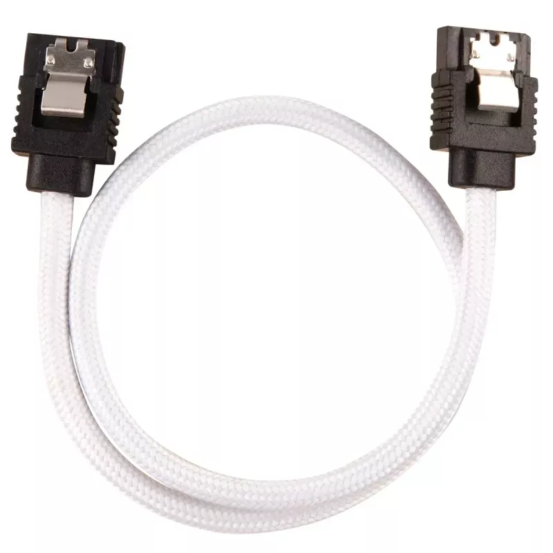 SATA kábel Corsair CC-8900249 0,3 m čierny biely