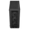 Aerocool PRISMBKV3 PC skriňa ATX čierna 4 ventilátory ARGB predná strana bočnica z tvrdeného skla