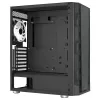 Aerocool PRISMBKV3 PC skriňa ATX čierna 4 ventilátory ARGB predná strana bočnica z tvrdeného skla