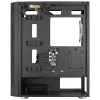 Aerocool PRISMBKV3 PC skriňa ATX čierna 4 ventilátory ARGB predná strana bočnica z tvrdeného skla