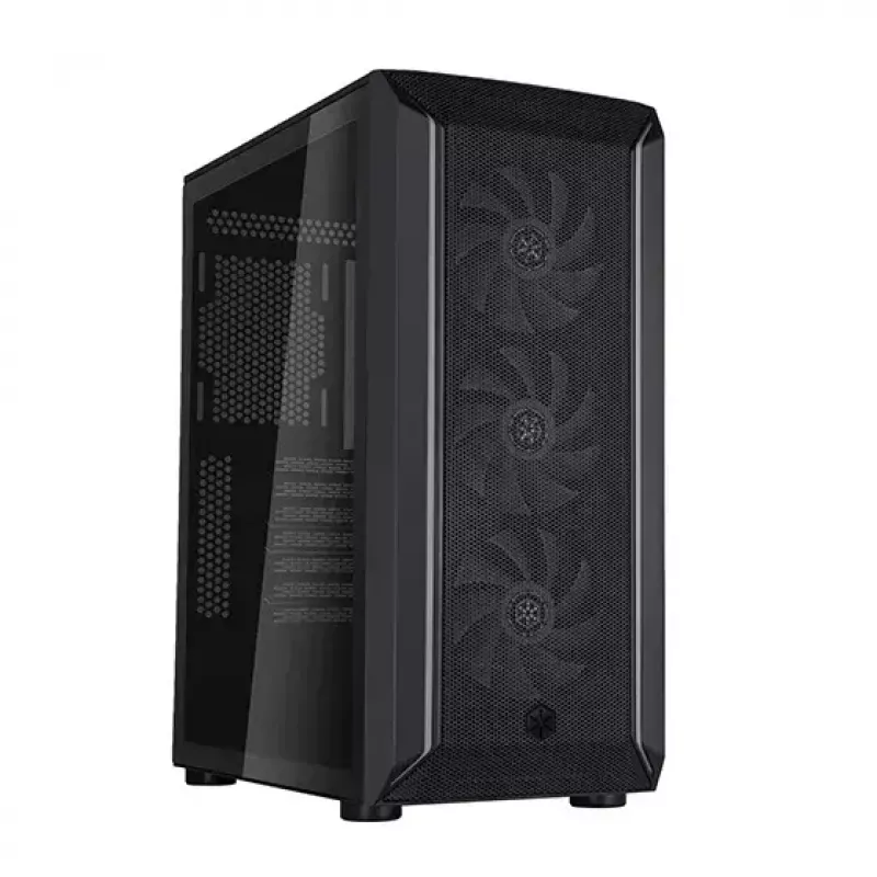Silverstone FARA 511Z Midi Tower PC skriňa čierna