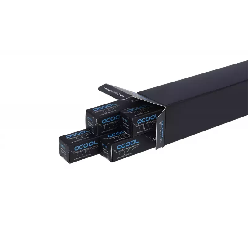 Alphacool 18444 HardTube akrylová (PMMA) trubica 16/13 mm, 80 cm, číra, sada 4 ks